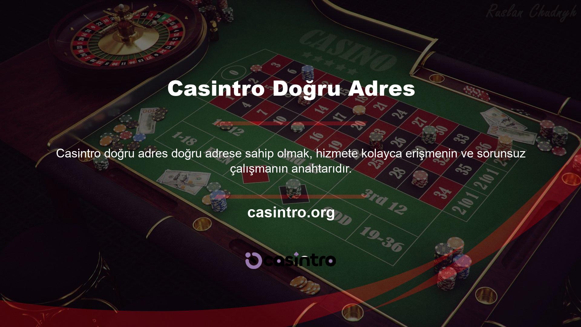 Casintro web sitesindeki şikayet sayfasının adresindeki en küçük hata bile erişiminizin reddedilmesine neden olabilir