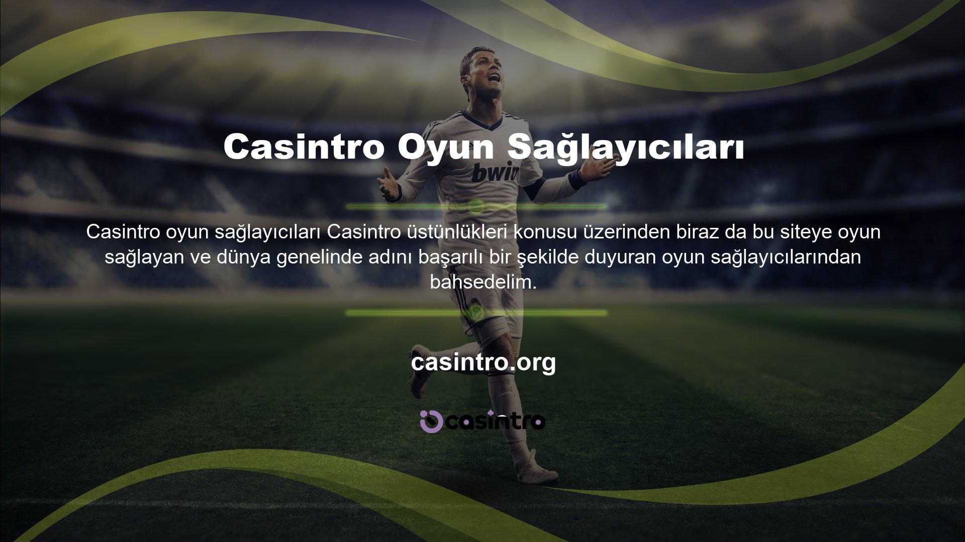 Bu tür kaliteli oyun sağlayıcıları, sadece lisanslı bahis siteleri ile çalıştığı için Casintro çevrimiçi bahis sitesinin lisanslı ve güvenilir bir site olmasından da bahsetmiş olalım